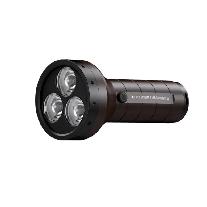 SVETILKA LED LENSER M18R signature ročna črna 502191