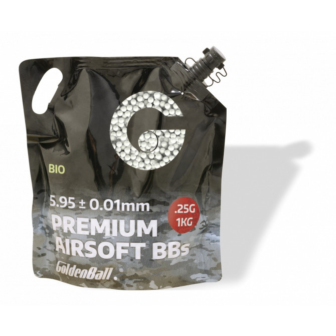 KROGLICE GOLDENBALL PRECISION ZA PIŠT. 0,25g (1kg)  35656