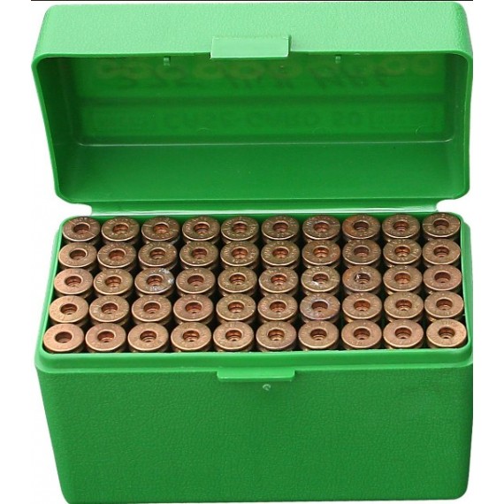 ŠKATLA ZA NABOJE FLIP TOP AMMO BOX ZA 50 NABOJEV MTRM50