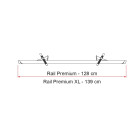 NASTAVEK ZA KOLESA RAIL PREMIUM črn XL RS FIAMMA 98656M131