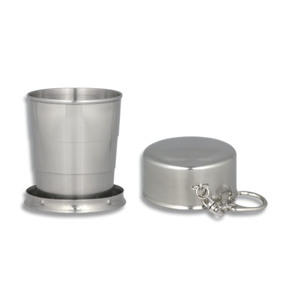 KOZARČEK INOX ZLOŽLJIV z etuijem, 7 cm 40004