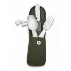 KAMPING KOMPLET ALBAINOX v zeleni torbici 33037