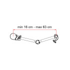 NASTAVEK ZA KOLESA BIKE BLOCK PRO S D1 deep black FIAMMA 07215G01A