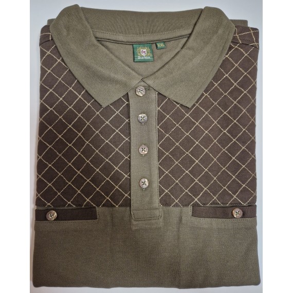 MAJICA ORBIS POLO št.M ZELENA KRATEK ROKAV 428008-2711/55