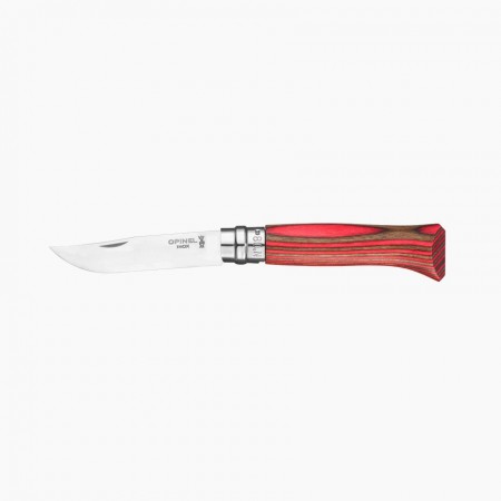 NOŽ OPINEL NÂ°8 LAMINATED les breze RDEČ