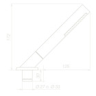 PIPA IZVLEČNA TREND KROMIRANA 63137