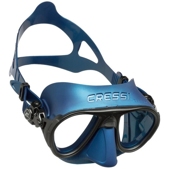 MASKA CRESSI CALIBRO metalno modra FOG STOP DS425550