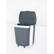 KOŠ ZA SMETI ZA MONTAŽO 5L siv 921081