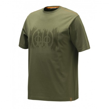 MAJICA BERETTA T-SHIRT TRIDENT kr.rokav zelena TS542T1557072A ŠT.L