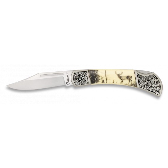 NOŽ ALBAINOX jelen 6,5 cm 10841