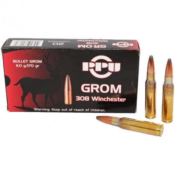 Naboj PPU 308 Win GROM 11g