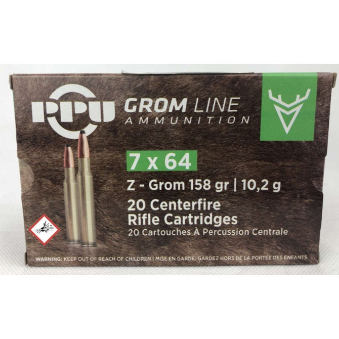 Naboj PPU 7X64 Z-GROM 10,2g