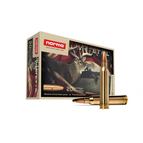Naboj Norma 7mm REM MAG SP WHITETAIL 9,7g/150gr