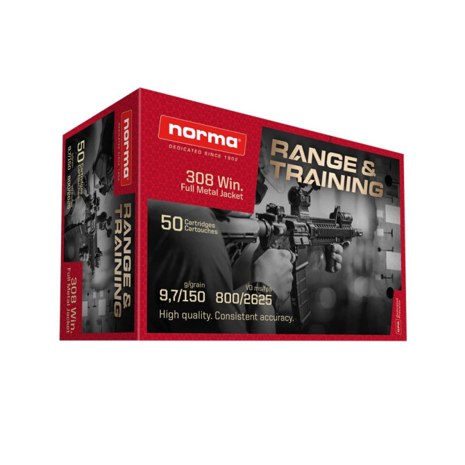 Naboj Norma 308 WIN 150gr R&T