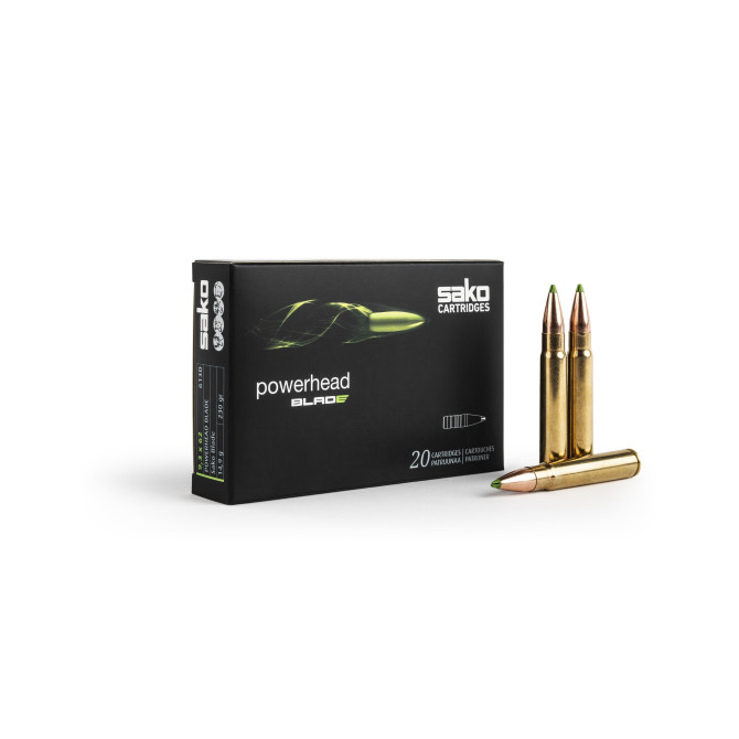 Naboj Sako 7mm Rem Mag Powerhead Blade 9,1g/140gr