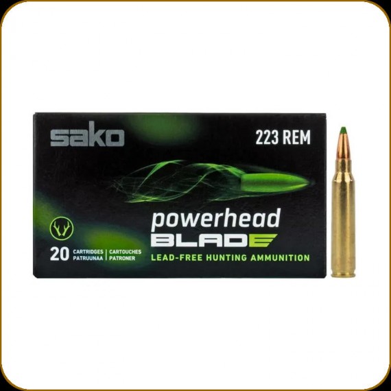 Naboj Sako 223 REM SP Powerhead Blade 3,56g/55gr