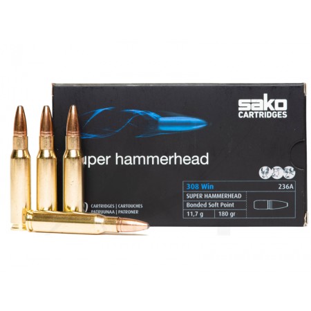 Naboj Sako 308 WIN Super Hammerhead 9,7g/150gr