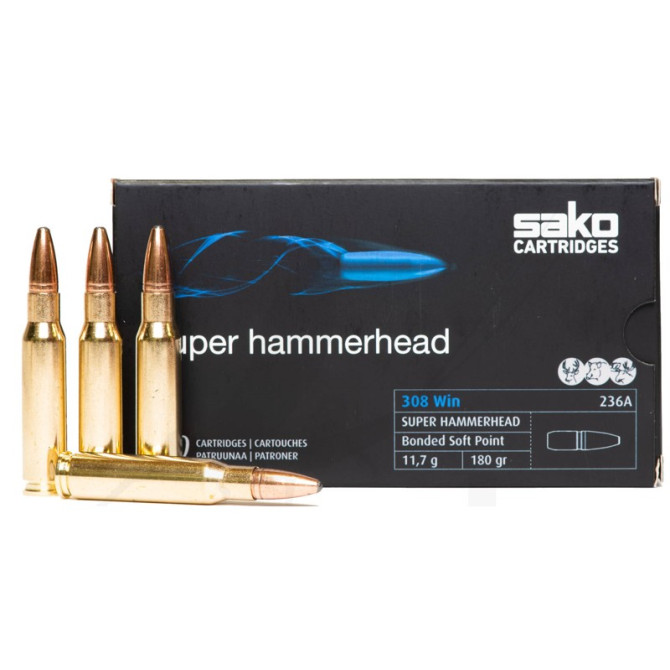Naboj Sako 308 WIN Super Hammerhead 9,7g/150gr