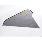 Pokrivalo vlečne kljuke Sivo 120x63