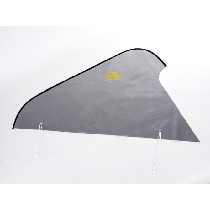 Pokrivalo vlečne kljuke Sivo 120x63