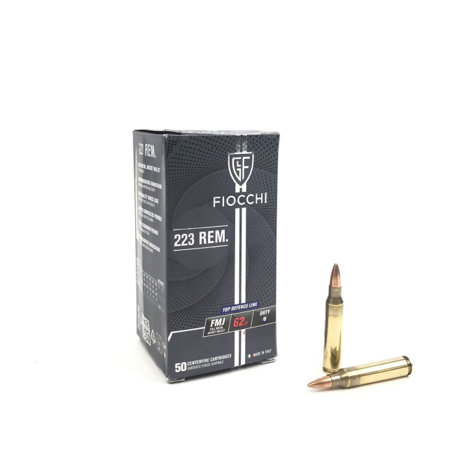 Naboj Fiocchi 223 REM FMJ 4g/62gr