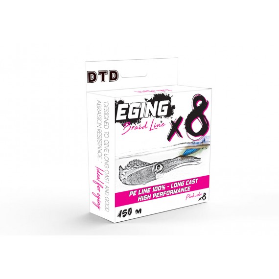 Vrvica DTD Eging Line x8 #0.6