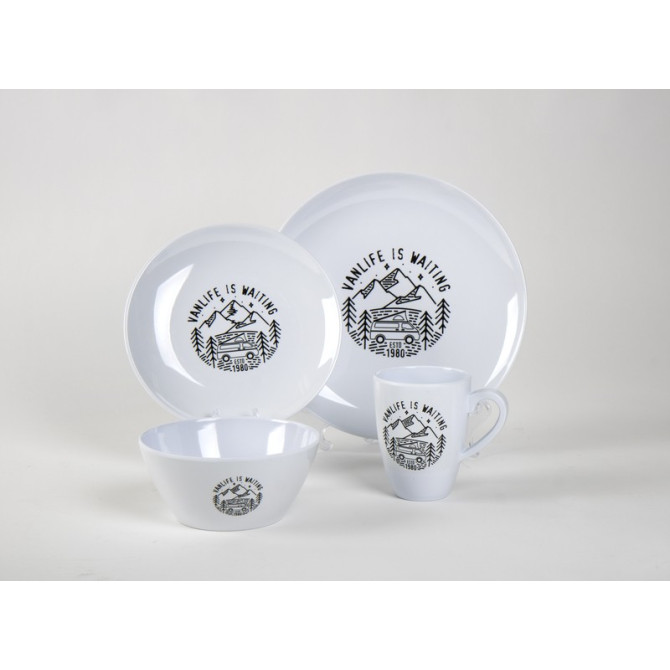 Komplet posode Vanlife 16-delni