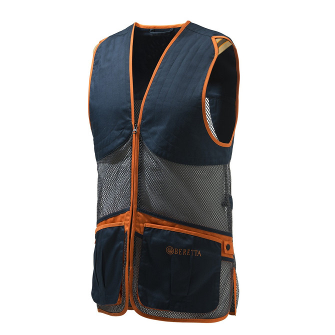 Telovnik Beretta Full Mesh TRAP blue/grey