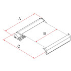 Tenda Fiamma F80S 450 Deep Black-Royal Grey