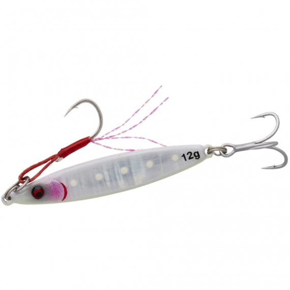 Vaba Savage Gear Flatline 4cm FS UV WHITE GLOW