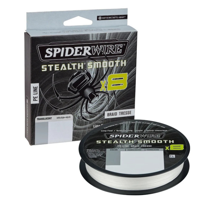 Vrvica Spiderwire 0,13mm 150mt 12,7kg Prozorno-Bela