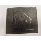 Denarnica moška d. prašič ČRNA