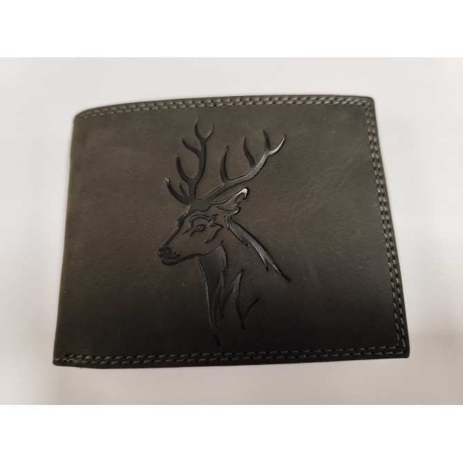 Denarnica moška jelen ČRNA