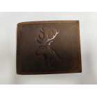 Denarnica moška jelen RJAVA