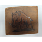 Denarnica moška d. prašič SVETLO RJAVA