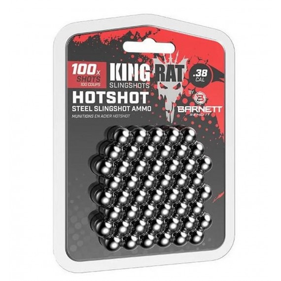 KROGLICE ZA FRAČO KOVINSKE 100kos By Barnett