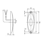 Stranska LED luč 12V