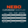 Svetilka Nebo Curvbeam 600 flex
