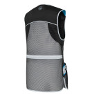 Telovnik Beretta full mesh vest Black/Blue Excell
