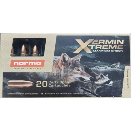 NABOJ NORMA 222 REM 55gr VERMIN EXTREME 20157822