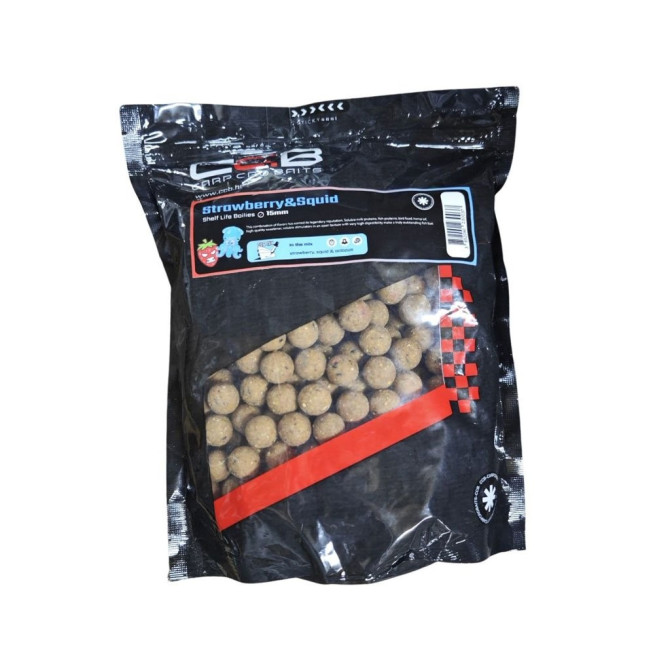 Hrana CCB BOILI PREMIUM Strawberry Squid 15mm 900g