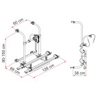 Prtljažnik za kolesa Fiamma Carry Bike PRO