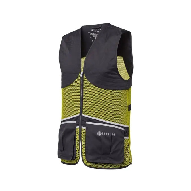 Telovnik Beretta full mesh vest Ice grey/sulphur spring