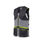 Telovnik Beretta full mesh vest ebony/ice grey