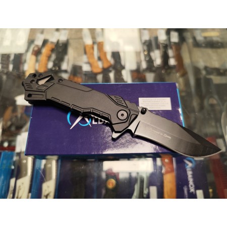 Taktični nož Albainox Black 8,1cm žepni