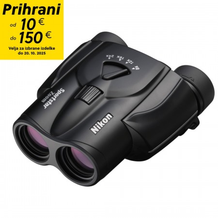 Daljnogled Nikon SPORTSTAR ZOOM 8-24x25 črn