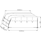 Pokrivalo za kamp prikolico 5,8