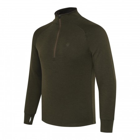 Termo pulover Beretta Glider Merino Zelena-Green Moss