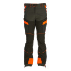 Hlače Univers Partridge zeleno/črne/oranžne