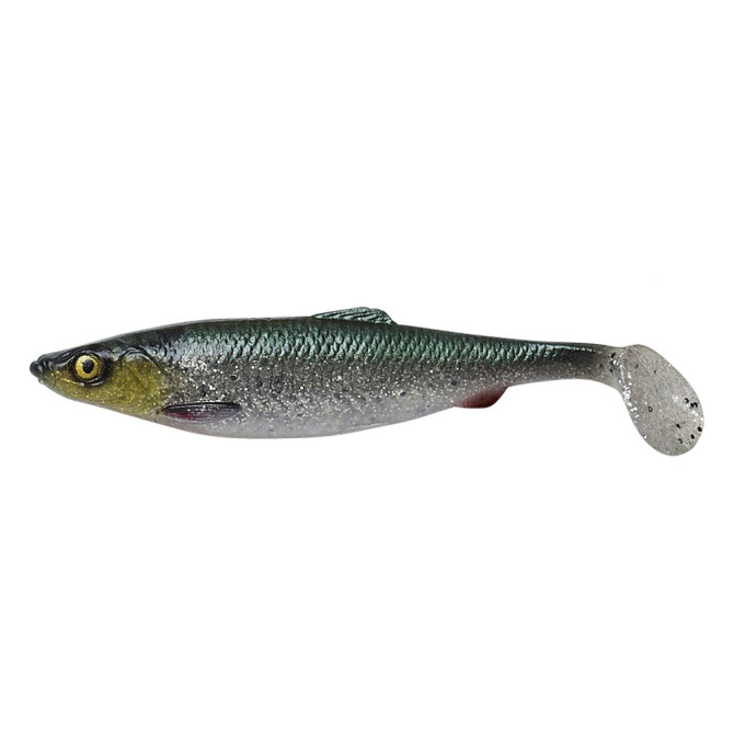 Vaba Savage Gear 4D LB Herring SHAD 16cm GREEN SILVER